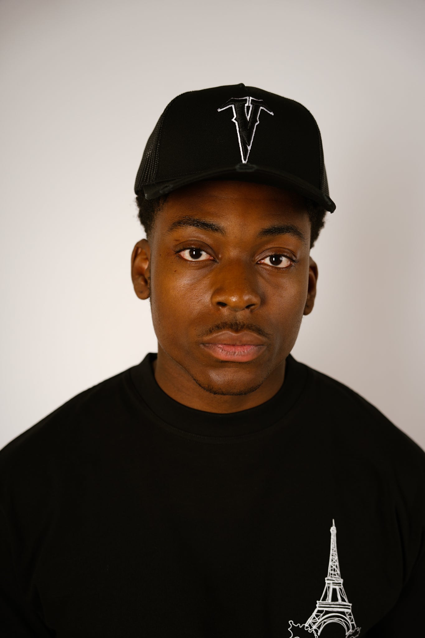 Embroidered Logo Trucker Cap